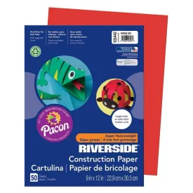 (10 Pk) Riverside 9 X12 Holiday Red