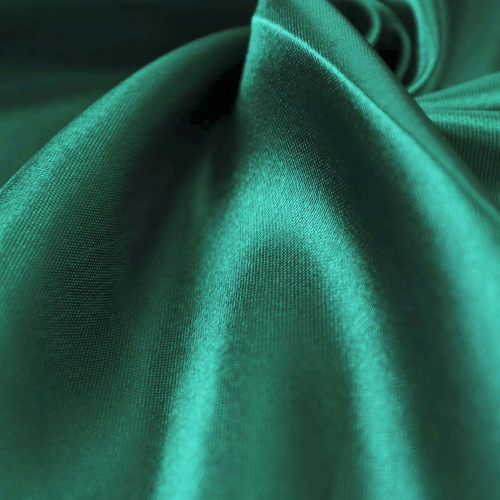 10 Yards x 54" Hunter Emerald Green Satin Fabric Bolt