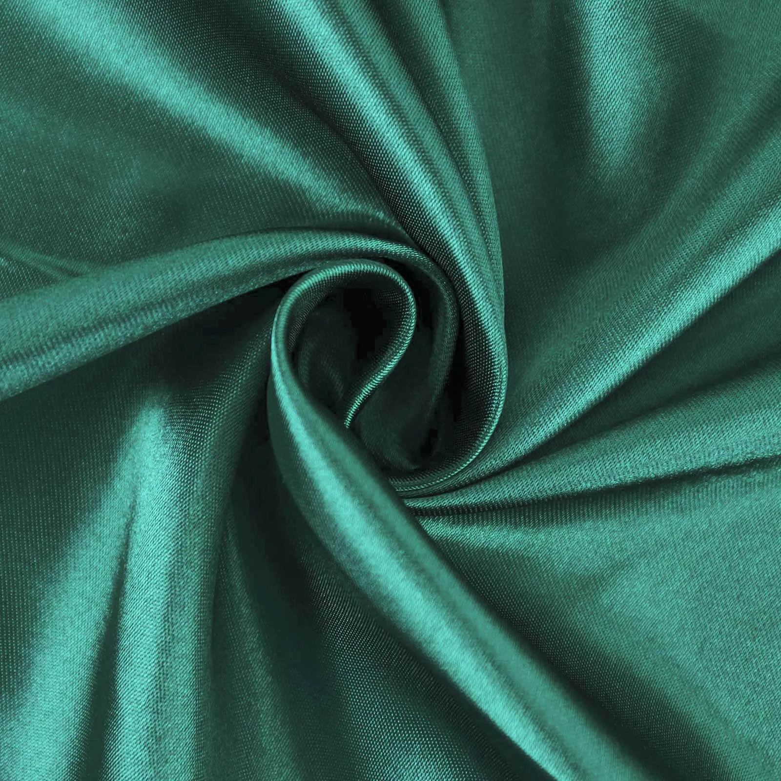 10 Yards x 54" Hunter Emerald Green Satin Fabric Bolt