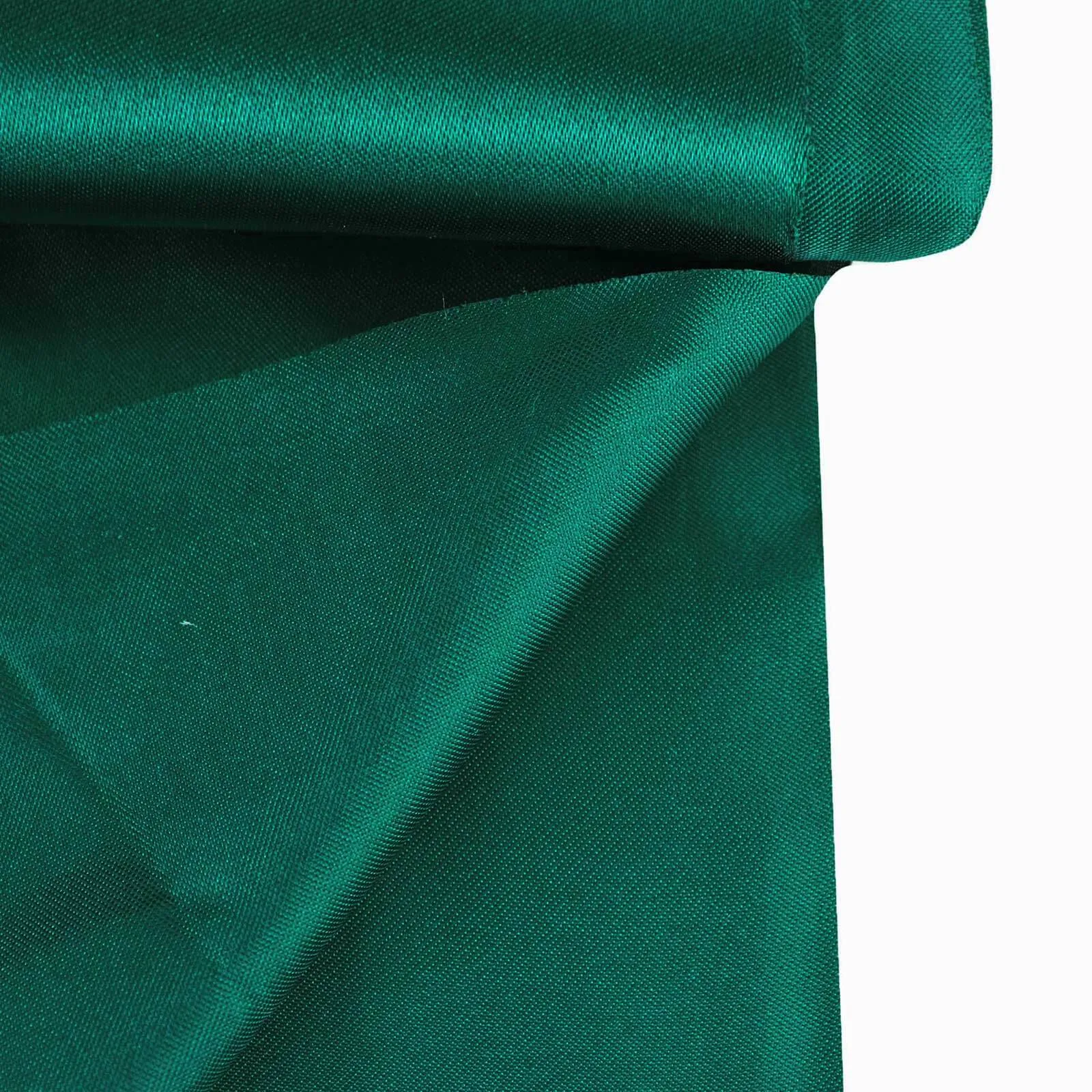 10 Yards x 54" Hunter Emerald Green Satin Fabric Bolt