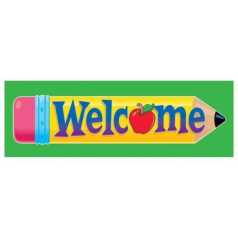 (12 Pk) Bookmarks Welcome Pencil