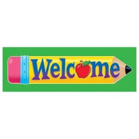 (12 Pk) Bookmarks Welcome Pencil