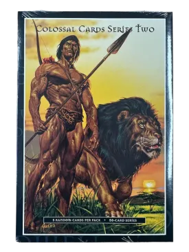 1995 FPG EDGAR RICE BURROUGHS COLOSSAL II CARD PACK