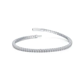 2.85 CTW Flexible Tennis Bracelet