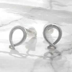 925 Silver Loop Earrings