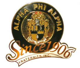 Alpha Since 1906 Cloisonne Lapel Pin