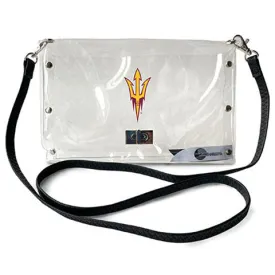 Arizona State University Clear Envelope Purse