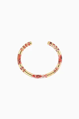 Aurelie Bidermann Positano Bangle - Tie Dye Terracotta