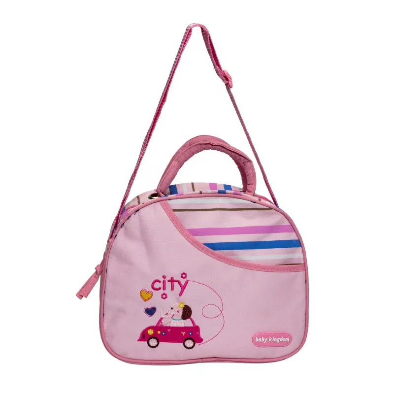 Baby Multipurpose Pink Diaper Storage Bag- Mini