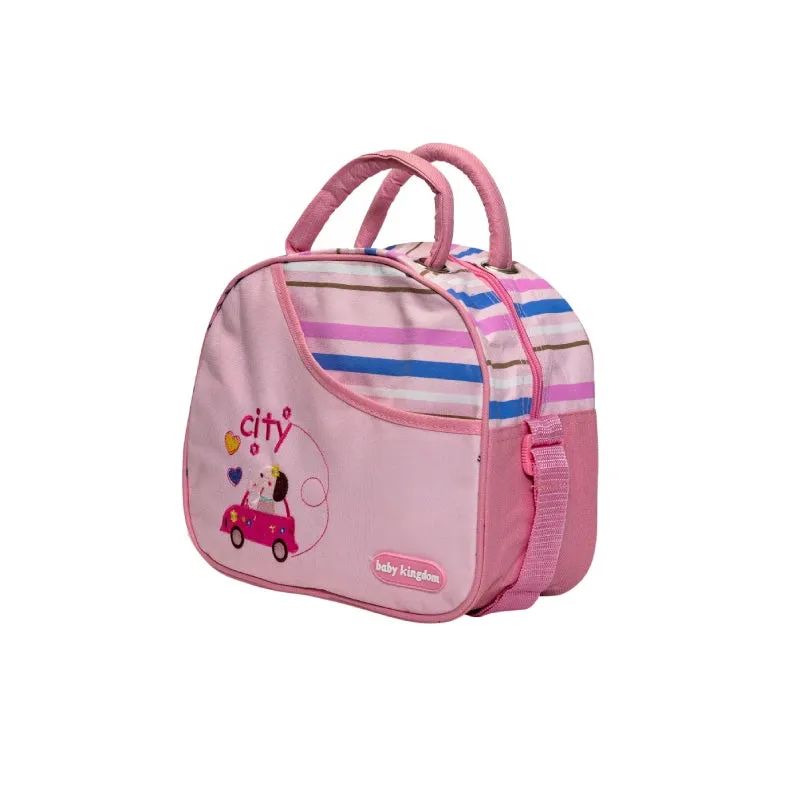 Baby Multipurpose Pink Diaper Storage Bag- Mini