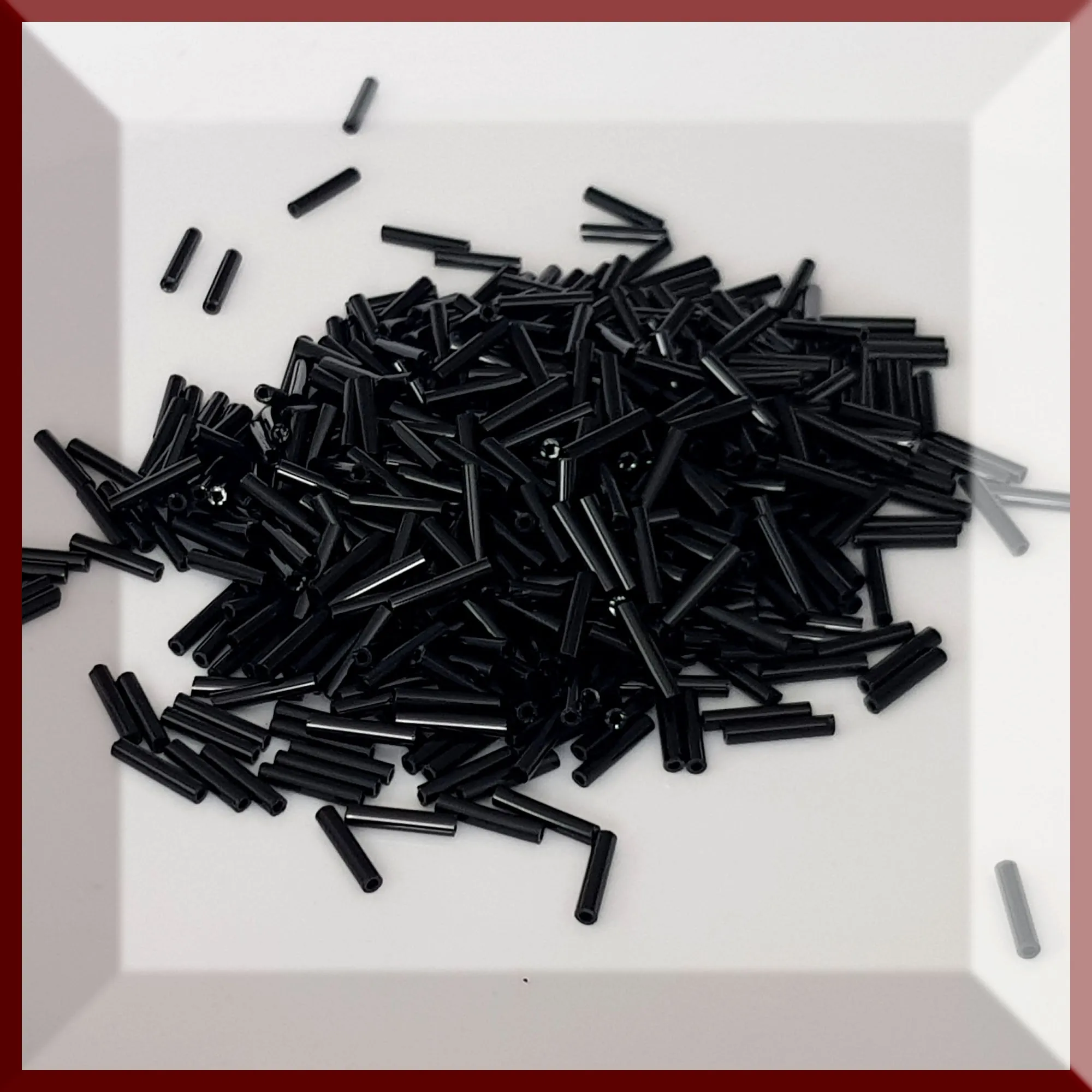 Bugle #3 - Jet Black Opaque Toho 9mm10g/30g | TB-03-49 | Beading Supply