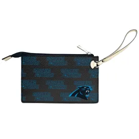 Carolina Panthers Victory Wristlet