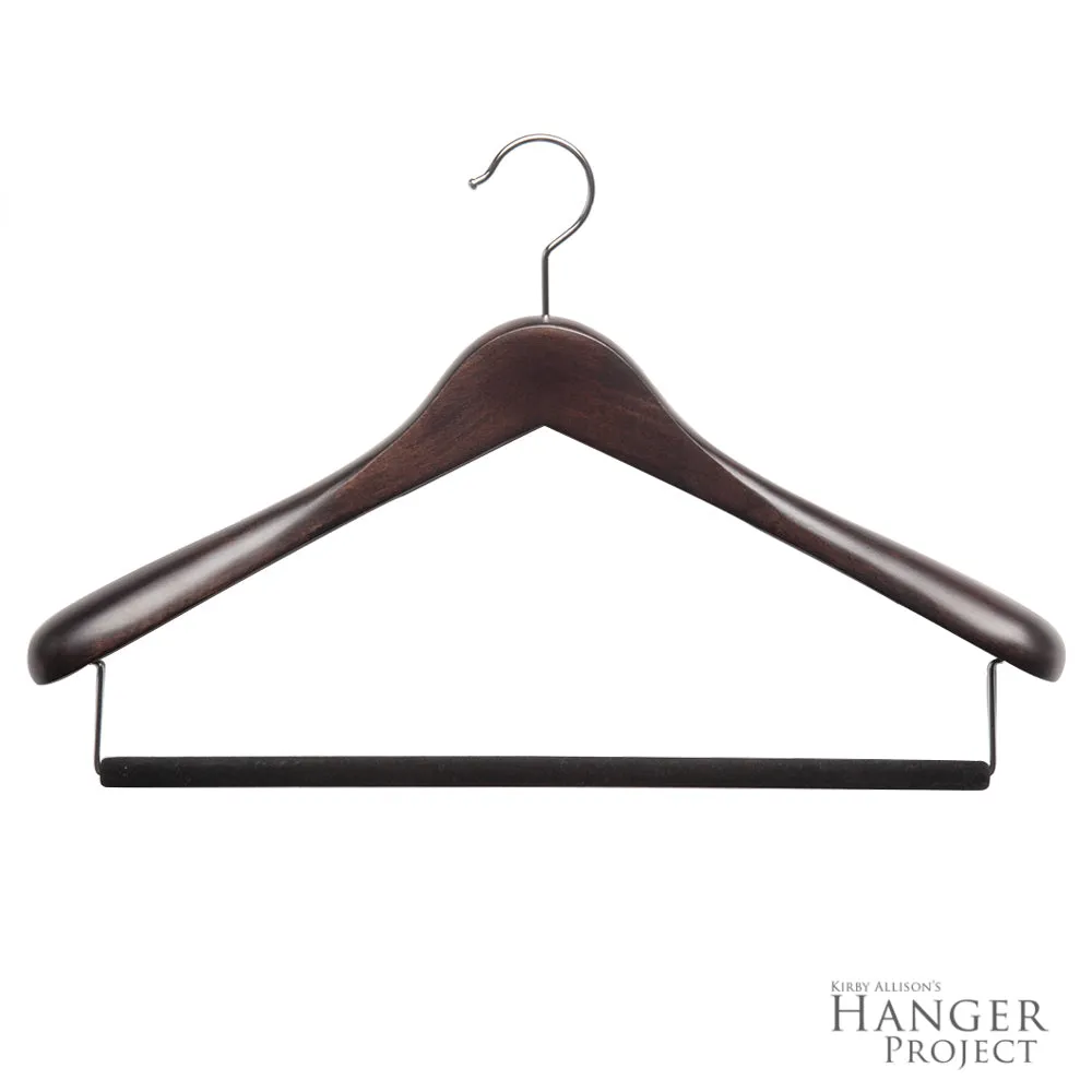 Custom Luxury Wooden Suit Hangers