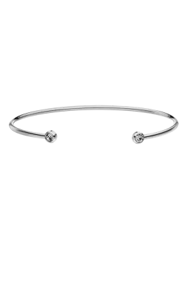 Diamond Cuff Silver