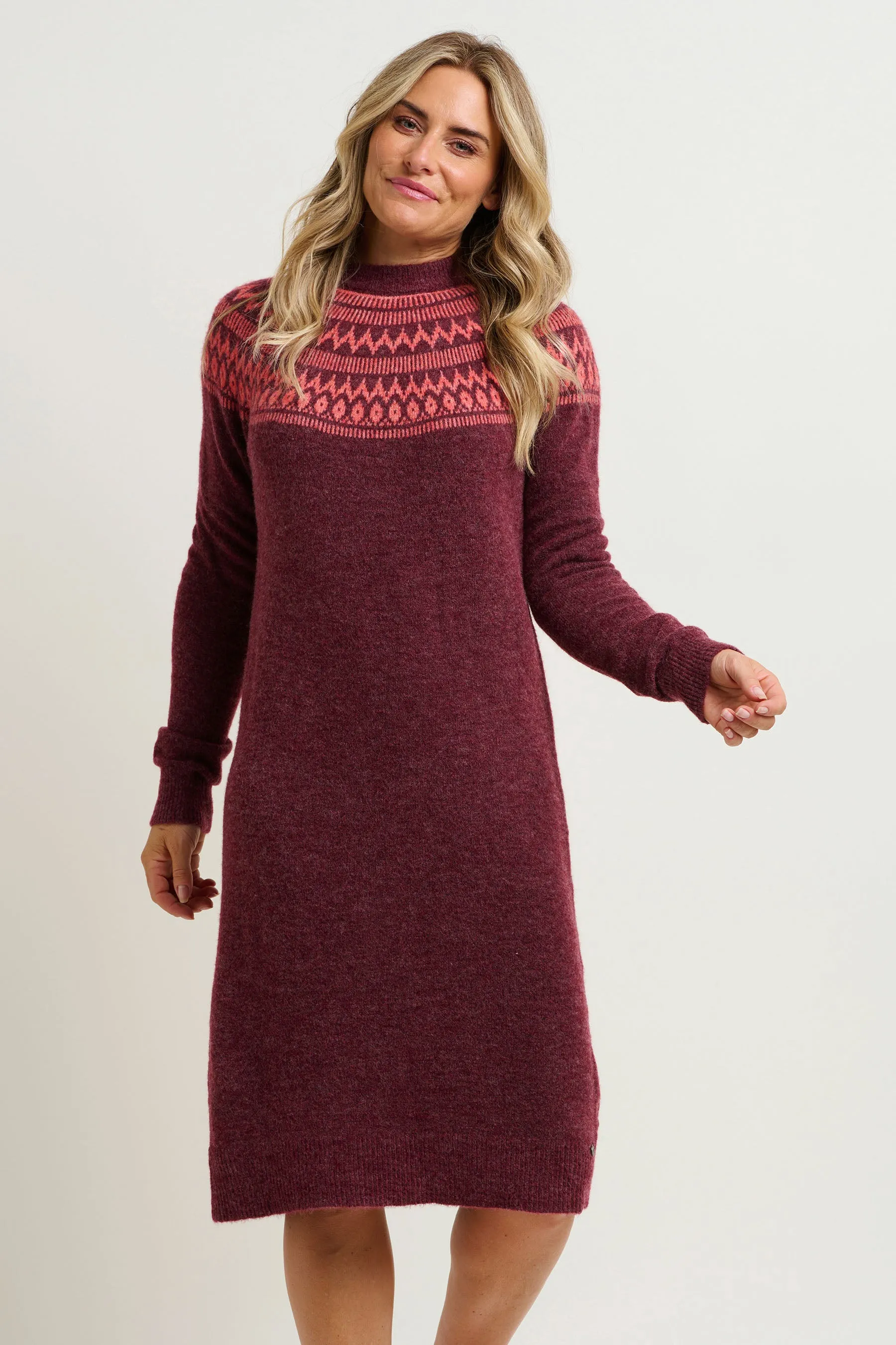 Fairisle Pop Knitted Dress