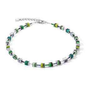 GeoCUBE Classic Update Green Necklace