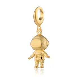 Gold Plated Astronaut Charm