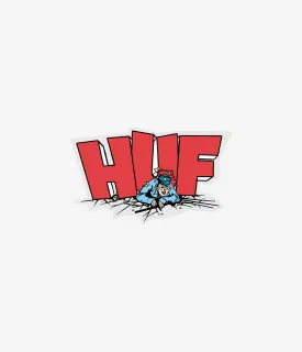 Huf The Drop Sticker