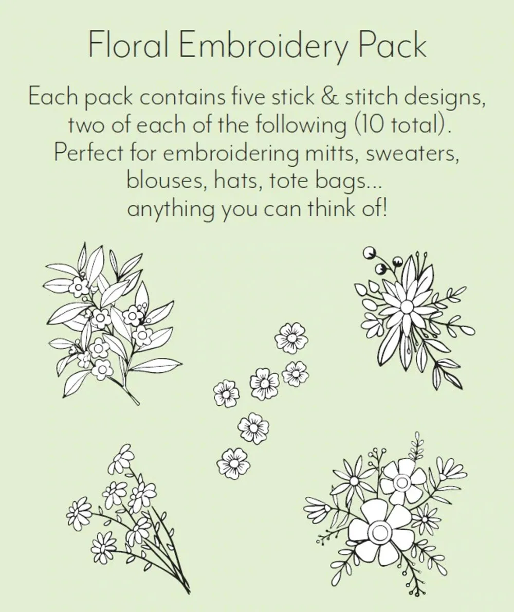 Knitted Bliss Stick & Stitch Packs