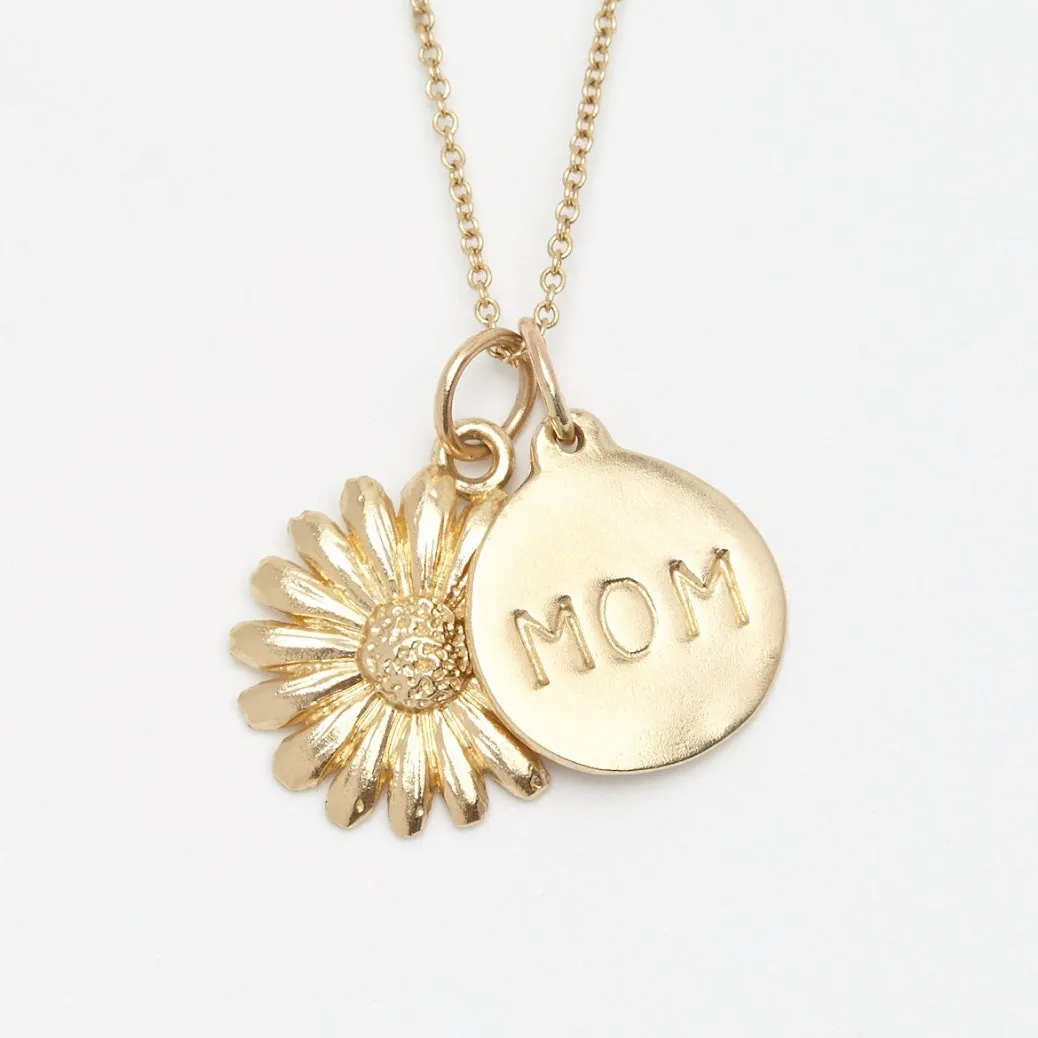 Large Montauk Daisy Flower Charm