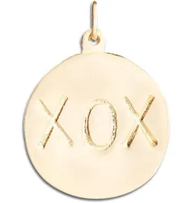 Large "XOX" Disk Charm