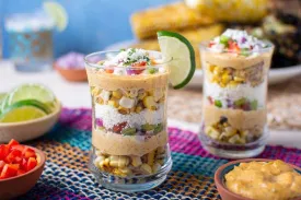 Layered Elote Salad