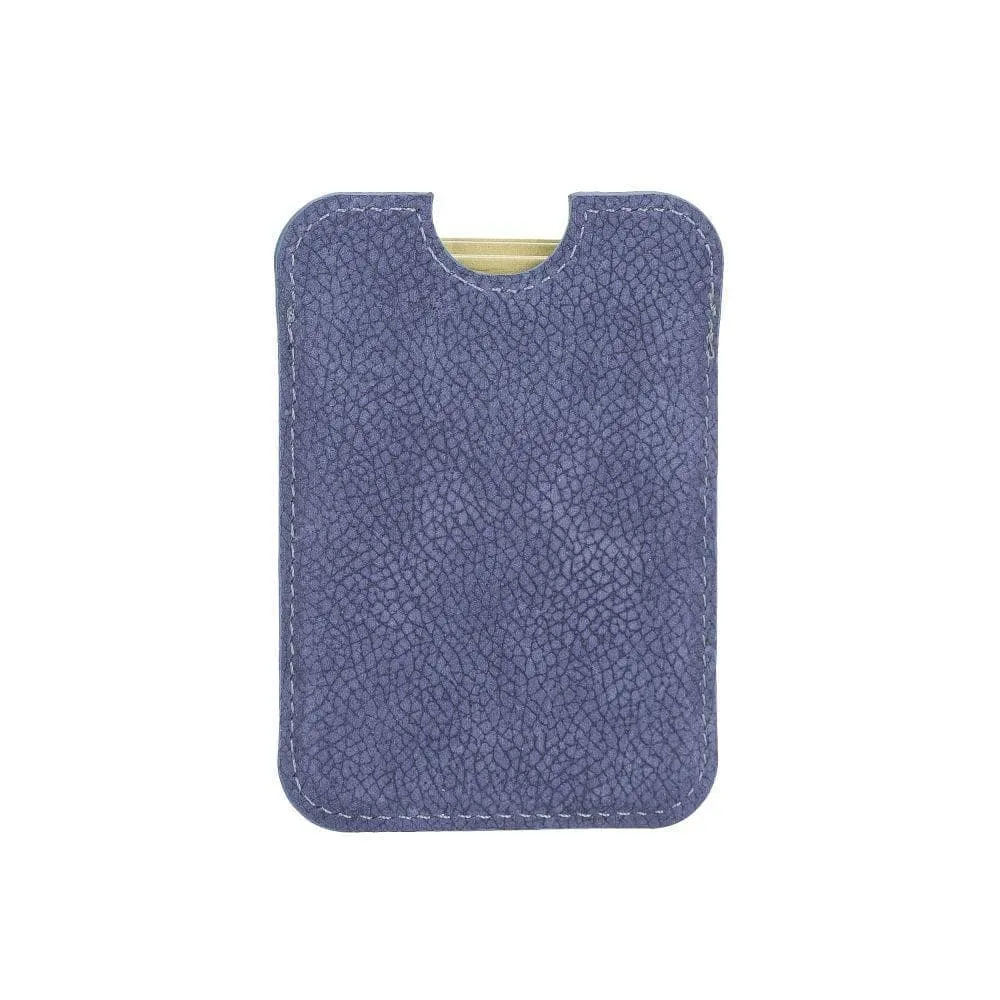 Maggy Magnetic Detachable Leather Card Holder for Back Covers