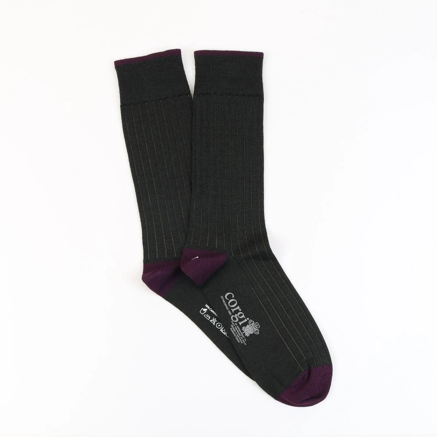 Men's Luxury Cashmere & Silk Socks