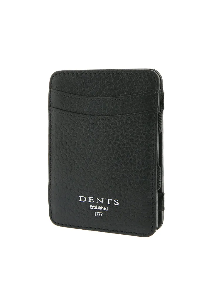 Men's Pebble Grain Leather Magic Wallet with RFID Blocking