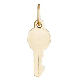 Modern Key Mini Charm