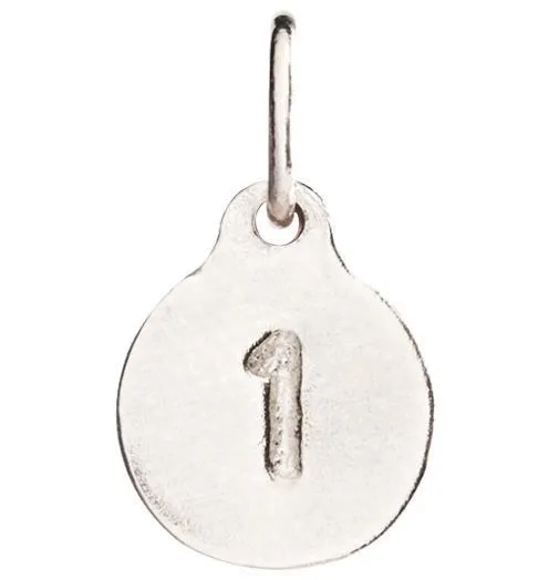 "1" Number Charm