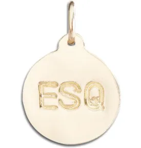 "ESQ" Disk Charm