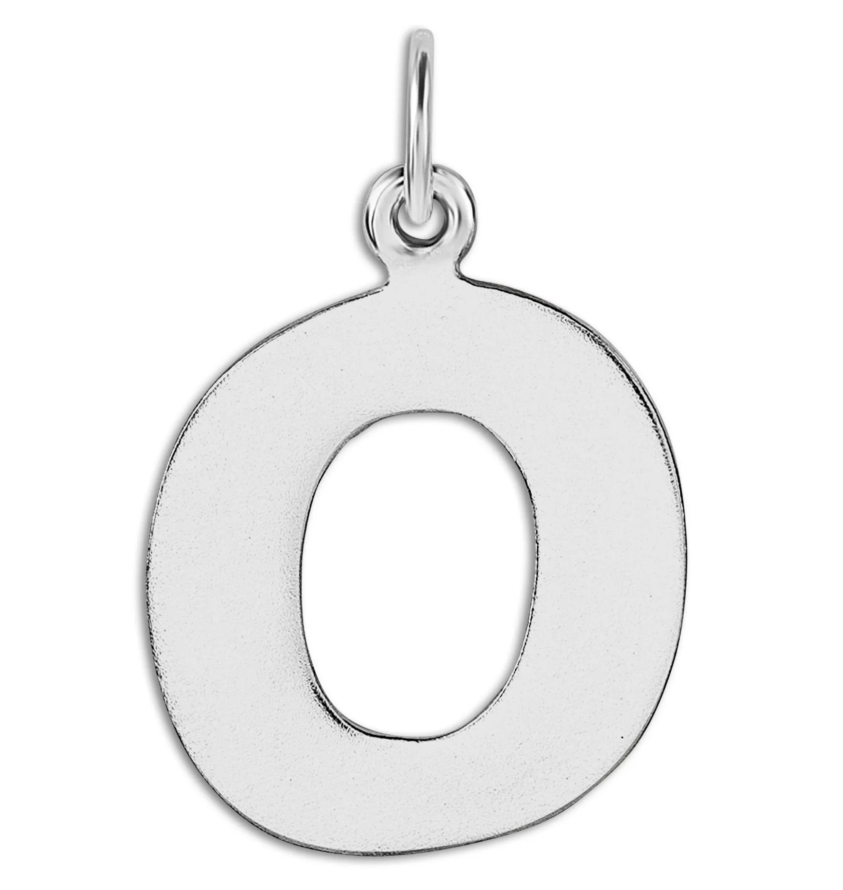 "O" Cutout Letter Charm