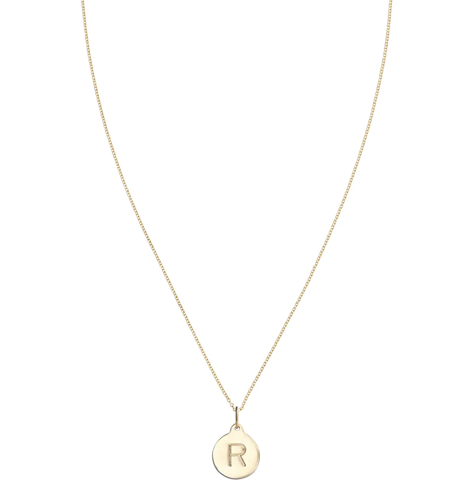 "R" Alphabet Charm