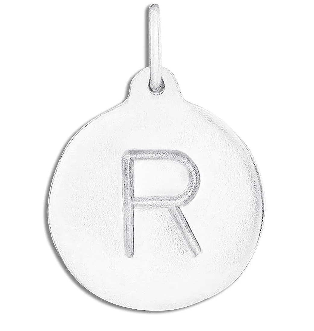 "R" Alphabet Charm