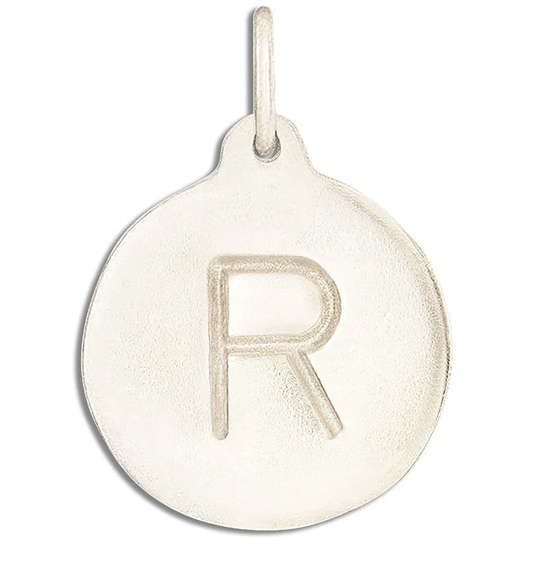 "R" Alphabet Charm