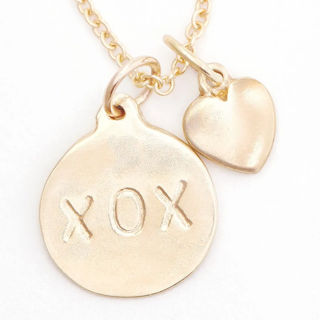 "XOX" Disk Charm