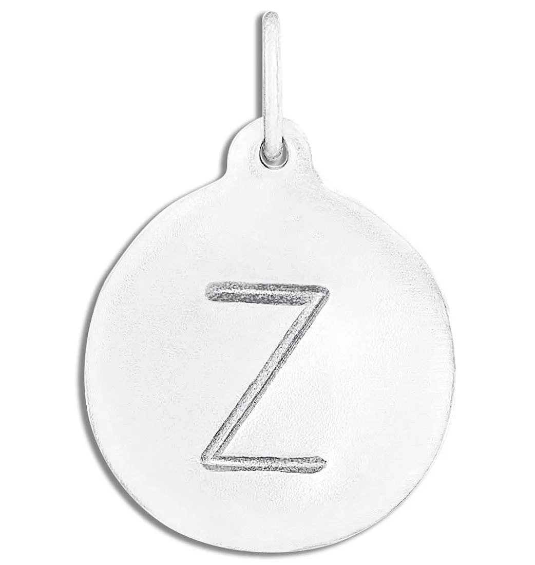 "Z" Alphabet Charm