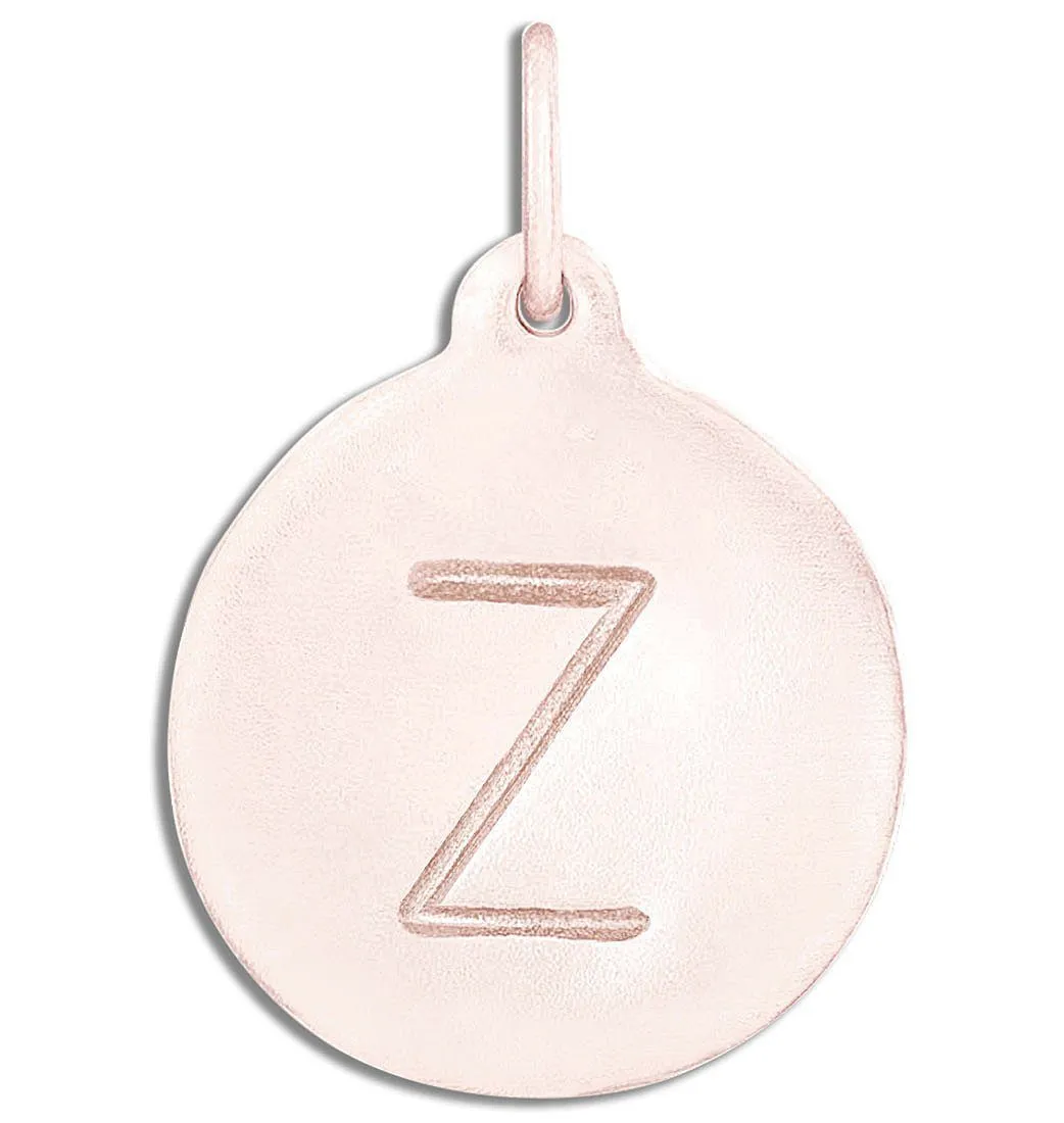 "Z" Alphabet Charm