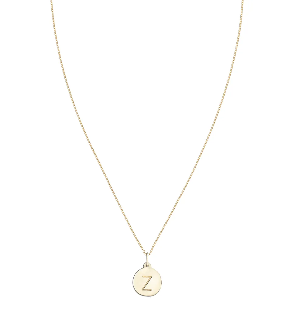 "Z" Alphabet Charm