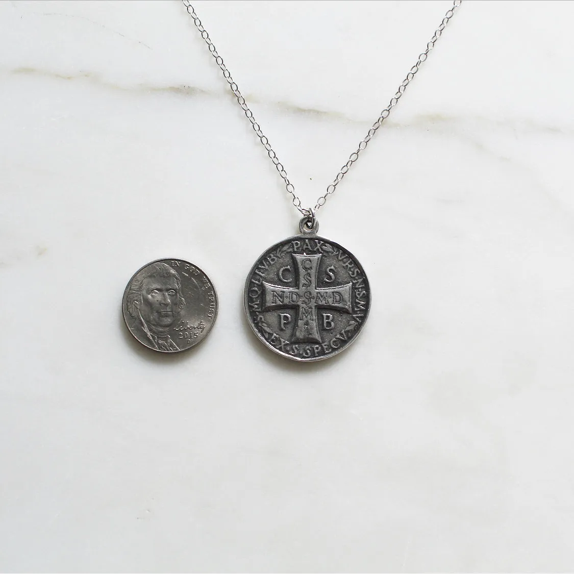 Saint Benedict necklace