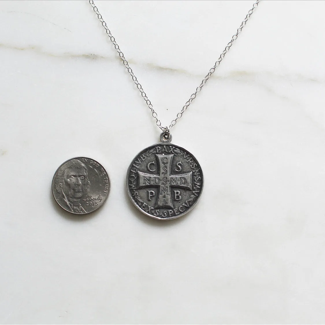 Saint Benedict necklace