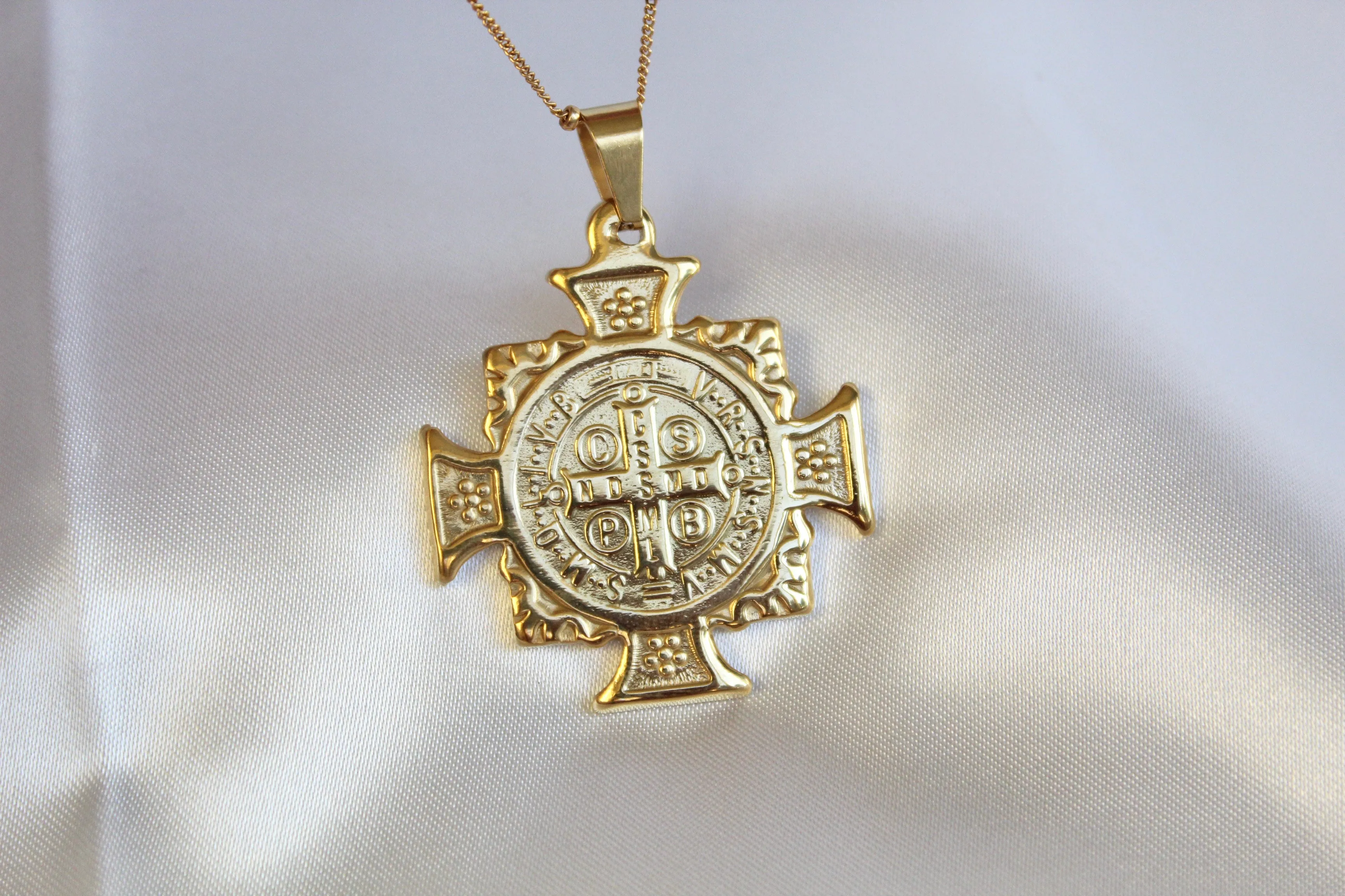 St. Benedict Cross Necklace