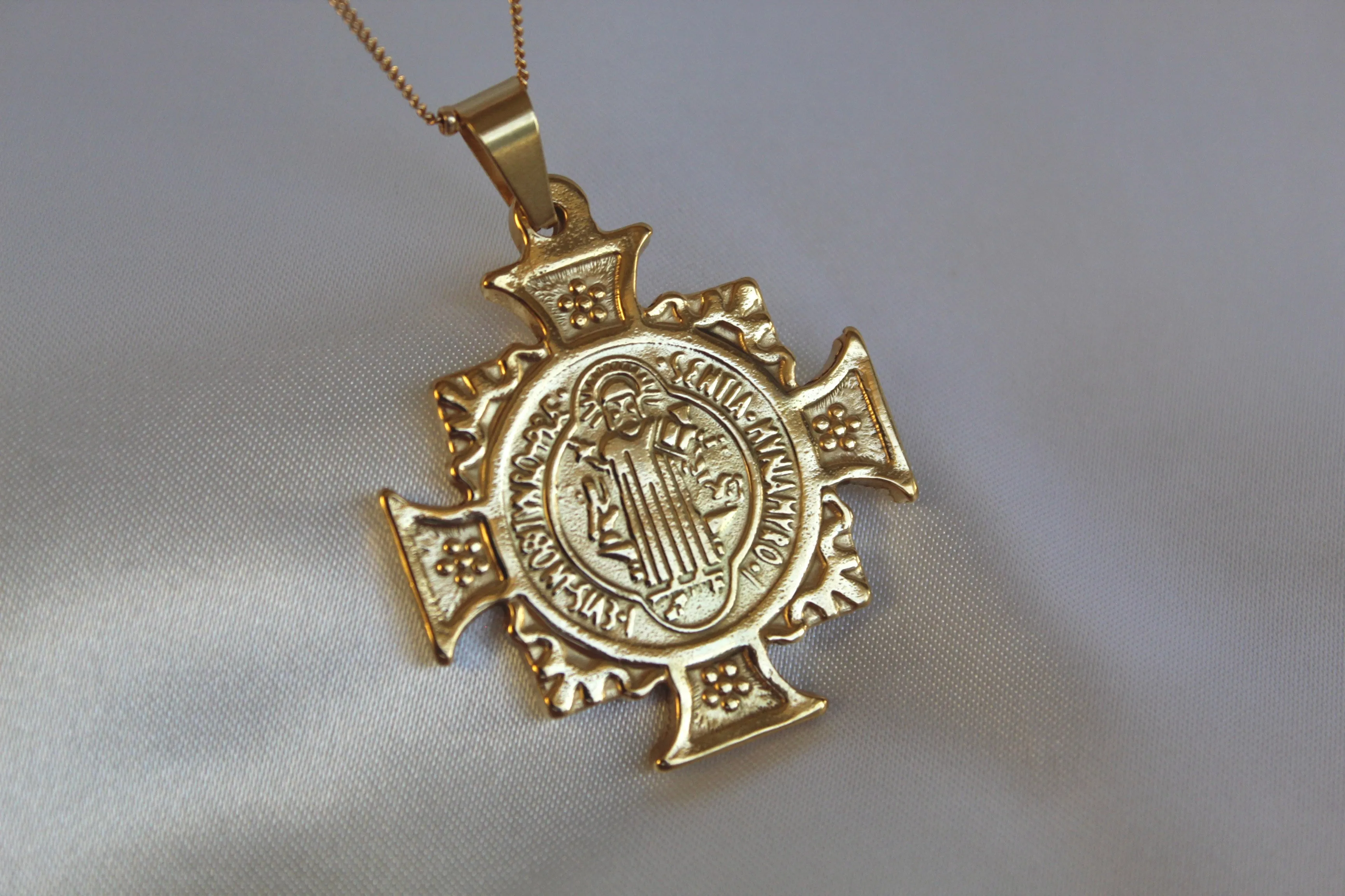 St. Benedict Cross Necklace