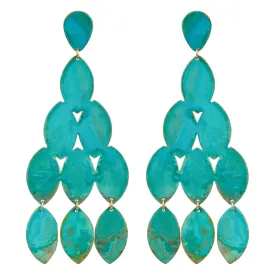 Verdigris Kiketta Earrings