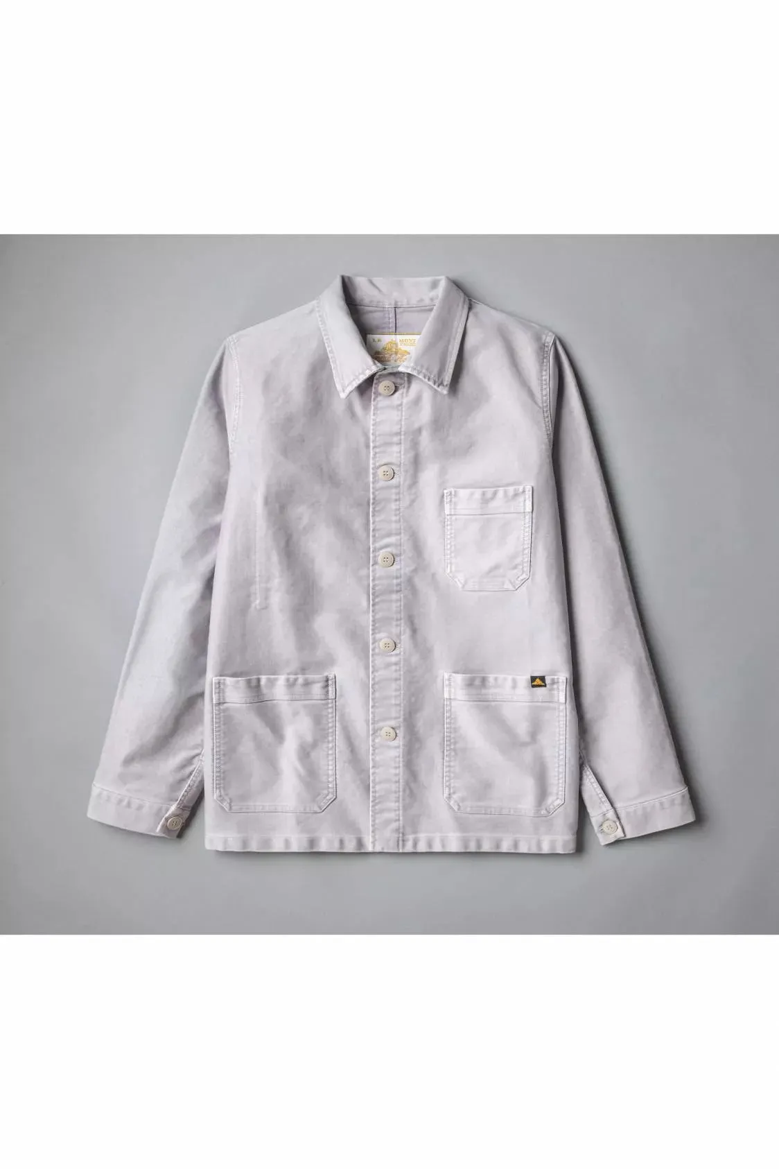 Vintage Washed Work Jacket - Grey