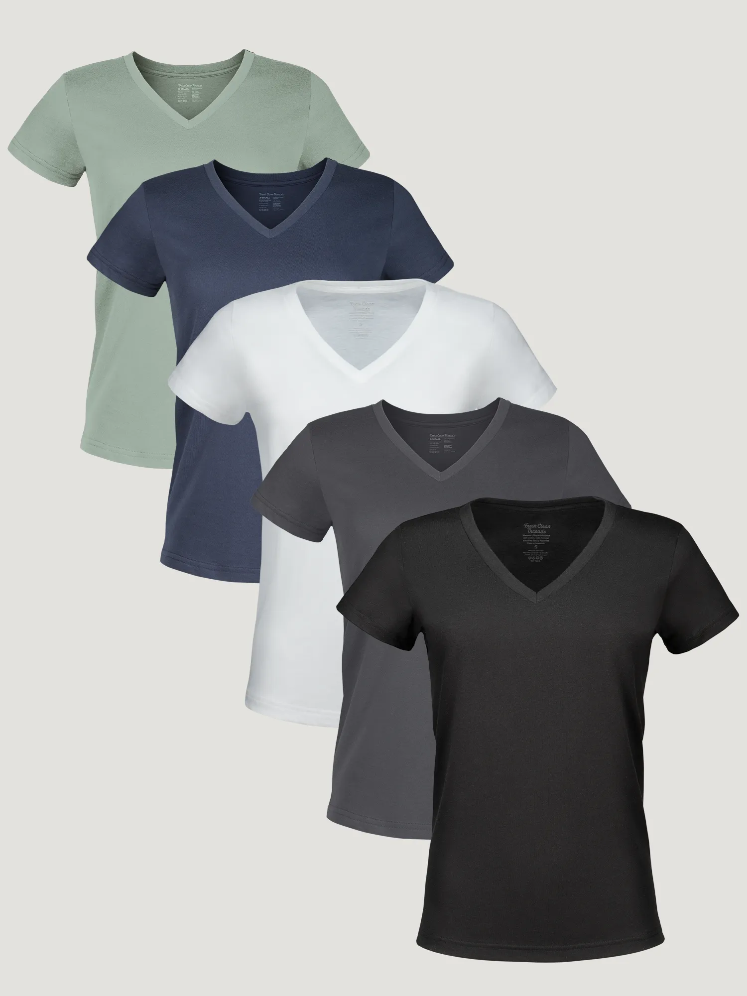 Women's Essentials V-Neck 5-Pack