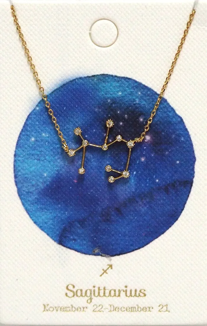 Zodiac Constellation Necklace