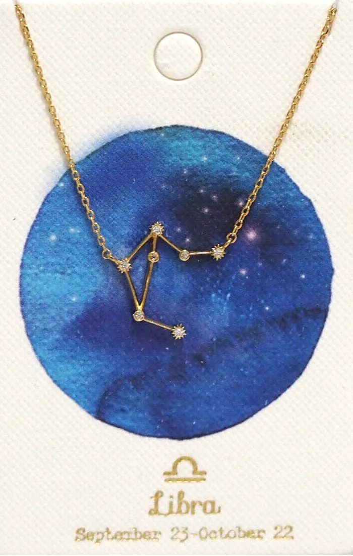 Zodiac Constellation Necklace