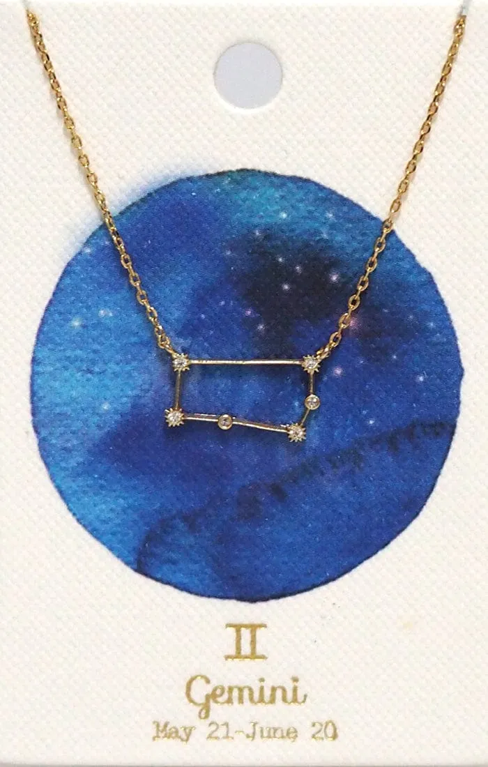 Zodiac Constellation Necklace